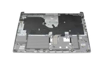 Teclado incl. topcase DE (alemán) negro/plateado original para Acer Aspire 5 (A515-55G)