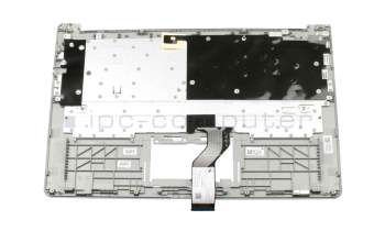 Teclado incl. topcase DE (alemán) negro/plateado original para Acer Chromebook R13 (CB5-312T)