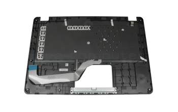 Teclado incl. topcase DE (alemán) negro/plateado original para Asus VivoBook 15 F505BA