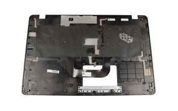 Teclado incl. topcase DE (alemán) negro/plateado original para Asus VivoBook 17 X705UF