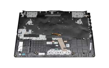 Teclado incl. topcase DE (alemán) negro/transparente/negro con retroiluminacion original para Asus TUF Gaming F17 FX706HEB
