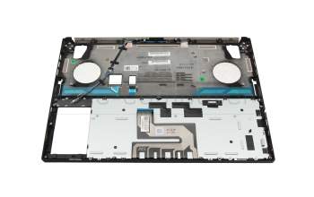 Teclado incl. topcase DE (alemán) negro/transparente/negro/rosé con retroiluminacion original para Asus ROG Zephyrus Duo 16 GX650RS