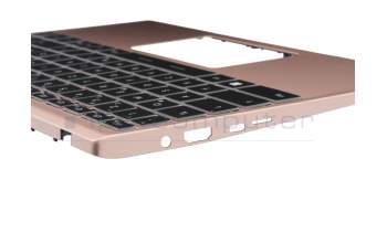 Teclado incl. topcase DE (alemán) original para MSI Modern 14 B11RBSW (MS-14D2)