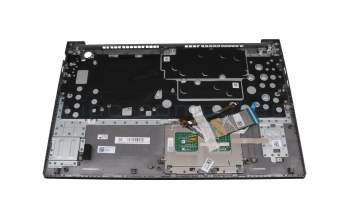 Teclado incl. topcase DE (alemán) plateado/canaso con retroiluminacion original para Lenovo ThinkBook 15 G3 ACL (21A4)