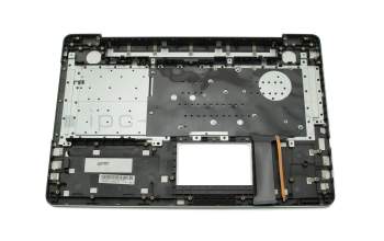 Teclado incl. topcase DE (alemán) plateado/plateado con retroiluminacion original para Asus VivoBook Pro N752VX
