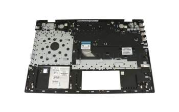 Teclado incl. topcase DE (alemán) plateado/plateado con retroiluminacion original para HP Envy 17-ce0000