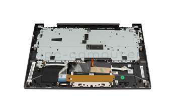 Teclado incl. topcase FR (francés) gris/canaso con retroiluminacion original para Lenovo Yoga C740-14IML (81TC)
