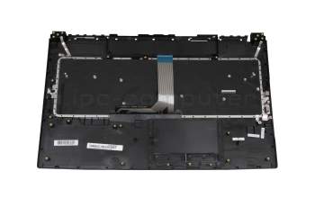Teclado incl. topcase FR (francés) negro/antracita original para MSI GP75 Leopard 10SCSK/10SCXK (MS-17E8)
