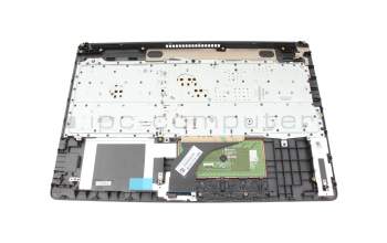 Teclado incl. topcase FR (francés) negro/negro original para HP 255 G7 SP