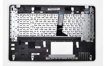 Teclado incl. topcase FR (francés) negro/plateado original para Asus R751LB