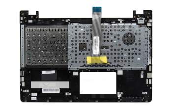 Teclado incl. topcase FR (francés) negro/plateado original para Asus VivoBook S550CA