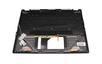 Teclado incl. topcase GR (griego) negro/negro con retroiluminacion original para Asus ROG Flow X13 GV301QH