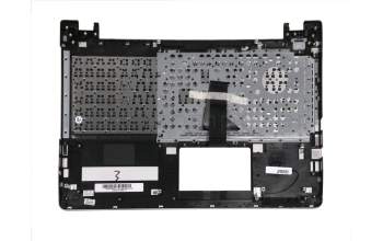 Teclado incl. topcase GR (griego) negro/plateado original para Asus K56CB