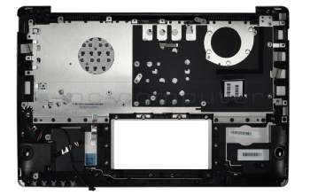 Teclado incl. topcase GR (griego) negro/plateado original para Asus VivoBook S200E