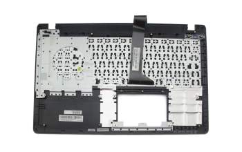 Teclado incl. topcase IT (italiano) negro/negro original para Asus F550VB