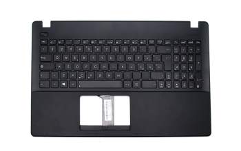 Teclado incl. topcase IT (italiano) negro/negro original para Asus P551CA