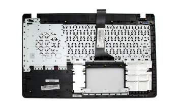 Teclado incl. topcase IT (italiano) negro/negro original para Asus R510LAV