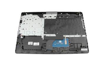 Teclado incl. topcase NL (holandés) negro/plateado original para HP 17-ca1000