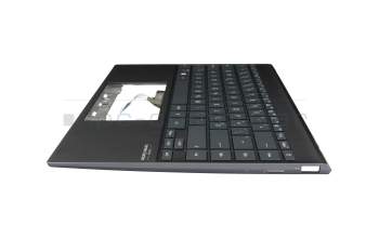 Teclado incl. topcase PO (portugués) antracita/canaso con retroiluminacion original para Asus ZenBook 14 UM425UA