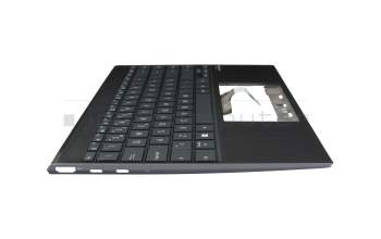 Teclado incl. topcase PO (portugués) antracita/canaso con retroiluminacion original para Asus ZenBook 14 UM425UA