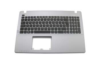 Teclado incl. topcase SP (español) negro/canaso original para Asus F550LA