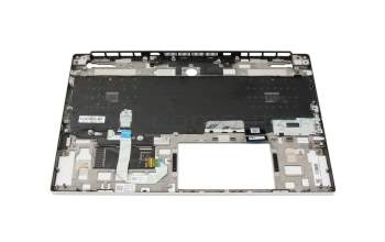 Teclado incl. topcase US (Inglés) blanco/blanco con retroiluminacion original para Lenovo Legion 7i 16IRX9 Gen 9 (83FD)