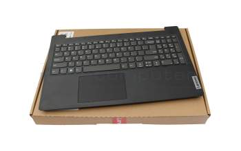 Teclado incl. topcase US (Inglés) gris/negro original para Lenovo V15 G2 IJL (82QY)