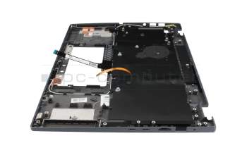 Teclado incl. topcase US (Inglés) negro/azul con retroiluminacion original para Acer TravelMate Spin P4 (TMP414RN-41)