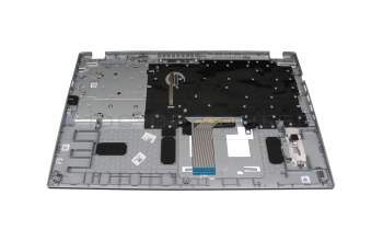 Teclado incl. topcase US (Inglés) negro/negro con retroiluminacion original para Acer Aspire 5 (A515-56T)