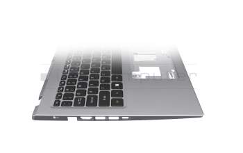 Teclado incl. topcase US (Inglés) negro/negro con retroiluminacion original para Acer Aspire 5 (A515-56T)