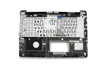 Teclado incl. topcase US (Inglés) negro/plateado original para Asus Transformer Book Flip TP550LA