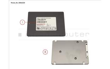 Fujitsu SSD S3 480GB 2.5 SATA (7MM) para Fujitsu Celsius J550/2