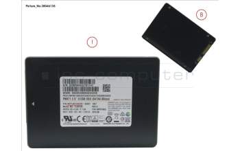 Fujitsu SSD S3 512GB 2.5 SATA (7MM) (OPAL) para Fujitsu Esprimo P556