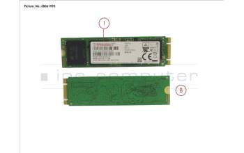 Fujitsu SSD S3 M.2 2280 512GB para Fujitsu Esprimo D756