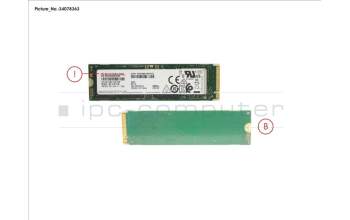 Fujitsu SSD PCIE M.2 2280 1TB PM981A para Fujitsu Esprimo Q7010