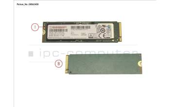 Fujitsu SSD PCIE M.2 2280 2TB para Fujitsu Celsius J550/2