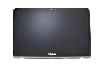 Unidad de pantalla tactil 13.3 pulgadas (FHD 1920x1080) negra / gris original (brillante) para Asus ZenBook Flip UX360UAK