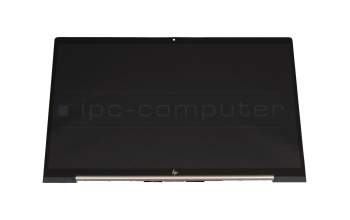 Unidad de pantalla tactil 13.3 pulgadas (FHD 1920x1080) oro / negra original para HP Envy 13-ba0000