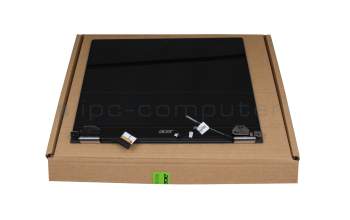 Unidad de pantalla tactil 13,5 pulgadas (QHD 2256 x 1504) gris / negra original para Acer Spin 5 (SP513-54N)