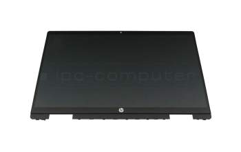 Unidad de pantalla tactil 14.0 pulgadas (FHD 1920x1080) negra original para HP Pavilion X360 2-in1 14-ek1000
