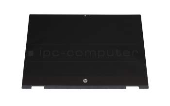 Unidad de pantalla tactil 14.0 pulgadas (FHD 1920x1080) negra original para HP Pavilion x360 14-dw0000