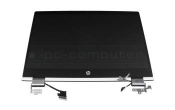 Unidad de pantalla tactil 14.0 pulgadas (FHD 1920x1080) plateada original para HP Pavilion x360 14-cd0000