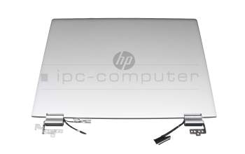 Unidad de pantalla tactil 14.0 pulgadas (FHD 1920x1080) plateada original para HP Pavilion x360 14-cd0100