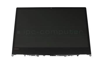 Unidad de pantalla tactil 14.0 pulgadas (HD 1366x768) negra original para Lenovo Flex 6-14IKB (81EM)
