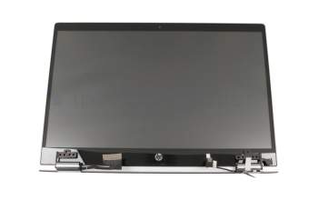 Unidad de pantalla tactil 14.0 pulgadas (HD 1366x768) plateada original para HP Pavilion x360 14-cd0100