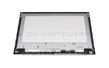 Unidad de pantalla tactil 17.3 pulgadas (FHD 1920x1080) plateada / negra original para HP Envy 17-cg0000