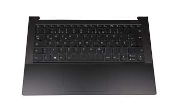 V200120A-RF-A4 teclado incl. topcase original Lenovo DE (alemán) negro/negro con retroiluminacion