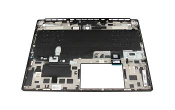 V223620GK2-GR teclado incl. topcase original Sunrex DE (alemán) negro/negro con retroiluminacion