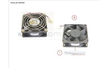 Fujitsu FAN AVC (C26192-Y15-B75 REQUIRED 4x) para Fujitsu Esprimo D538