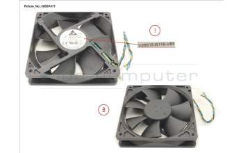 Fujitsu FAN 120X25 PWM para Fujitsu Celsius M7010